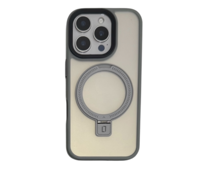 Чохол матовий з підставкою Nofelet MATT Ring case MagSafe для iPhone 16