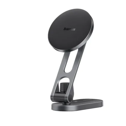 Автотримач для Тесла Baseus T-Space Series Folding Metal Car Mount Magnetic