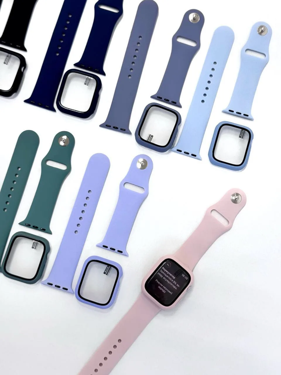 Ремінець Silicone Band+Case для Apple Watch 42 mm 10 series - Зображення 4