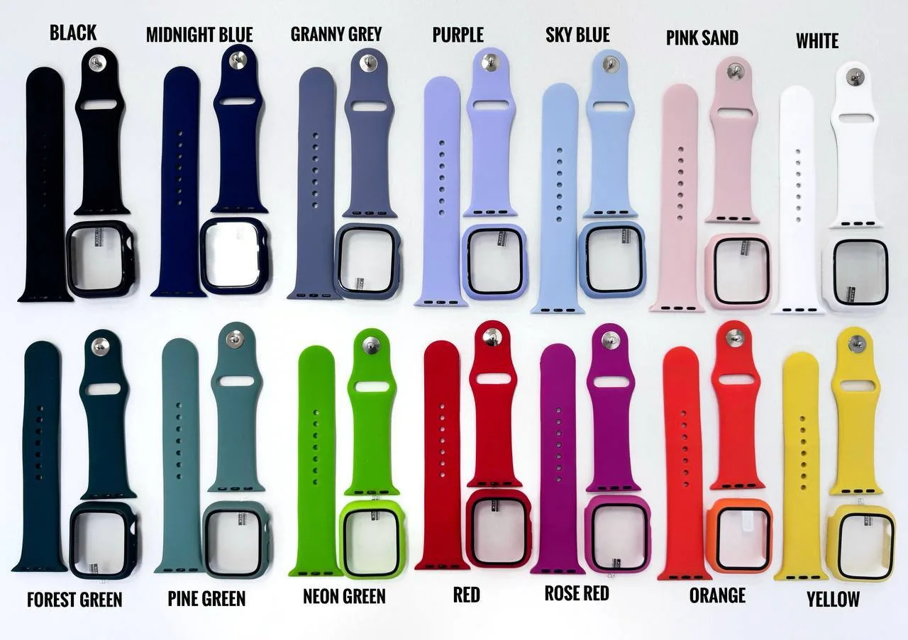 Ремінець Silicone Band+Case для Apple Watch 42 mm 10 series - Зображення 2
