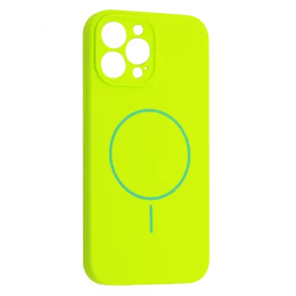 Чохол силіконовий Silicone Case Full Camera Fine Ring MagSafe for iPhone 15 Pro