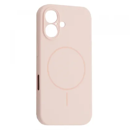 Чохол силіконовий Silicone Case Full Camera Fine Ring MagSafe for iPhone 16