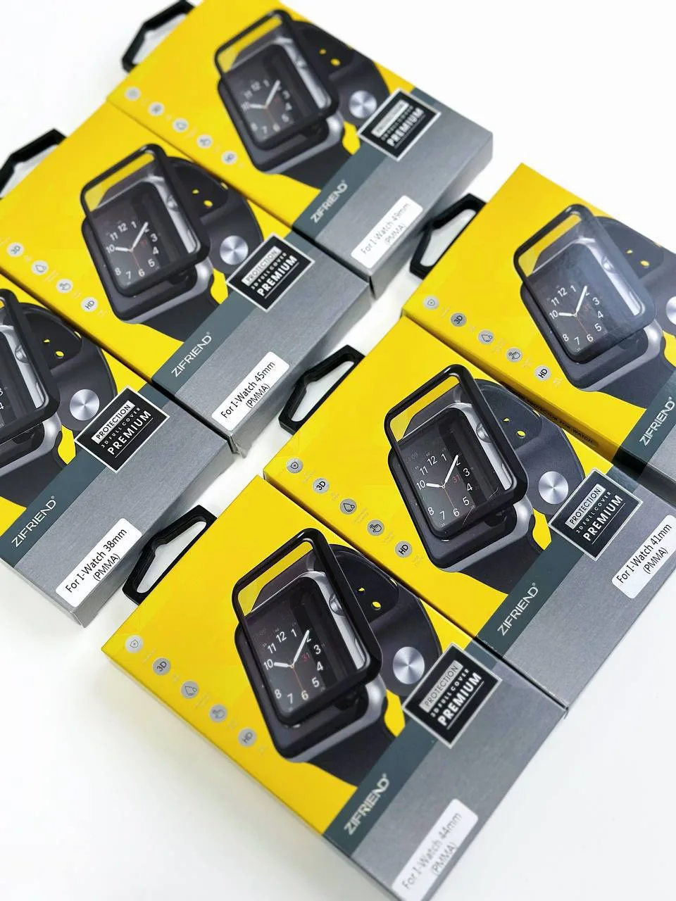 Захисне скло з трафаретом для поклейки Zifriend PMMA Tempered Glass with Applicator для Apple Watch 46 mm - Зображення 2