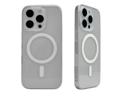Чохол прозорий Apple Clear Case with MagSafe Camera Button Animation (1:1) для iPhone 16 Pro Max