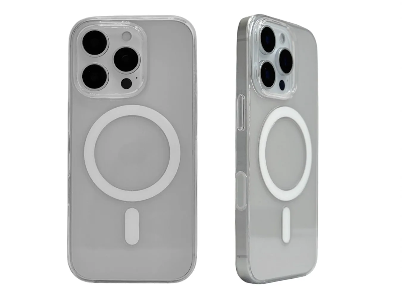 Чохол прозорий Apple Clear Case with MagSafe Camera Button Animation (1:1) для iPhone 16 Pro Max