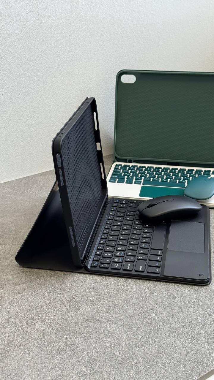 Чохол-клавіатура з тачпадом + мишка для планшета iPad Air 9.7" | Pro 9.7" - Зображення 8