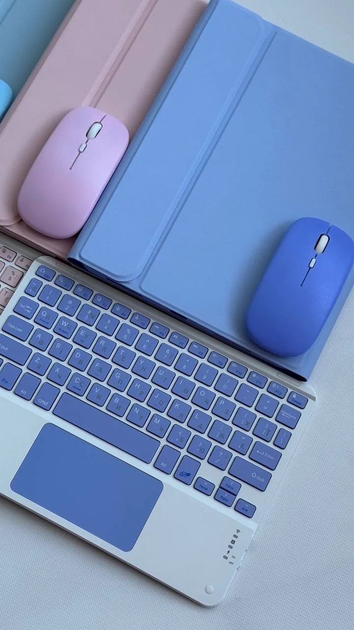 Чохол-клавіатура з тачпадом + мишка для планшета iPad Air 9.7" | Pro 9.7" - Зображення 4