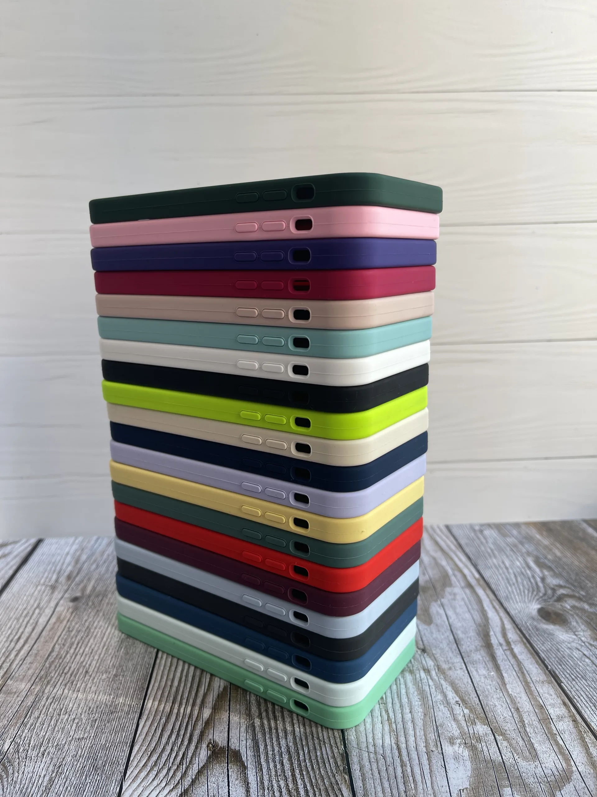 Чохол з квадратними бортиками Silicone case Square side iPhone iPhone 7 8 SE 2020 - Зображення 4