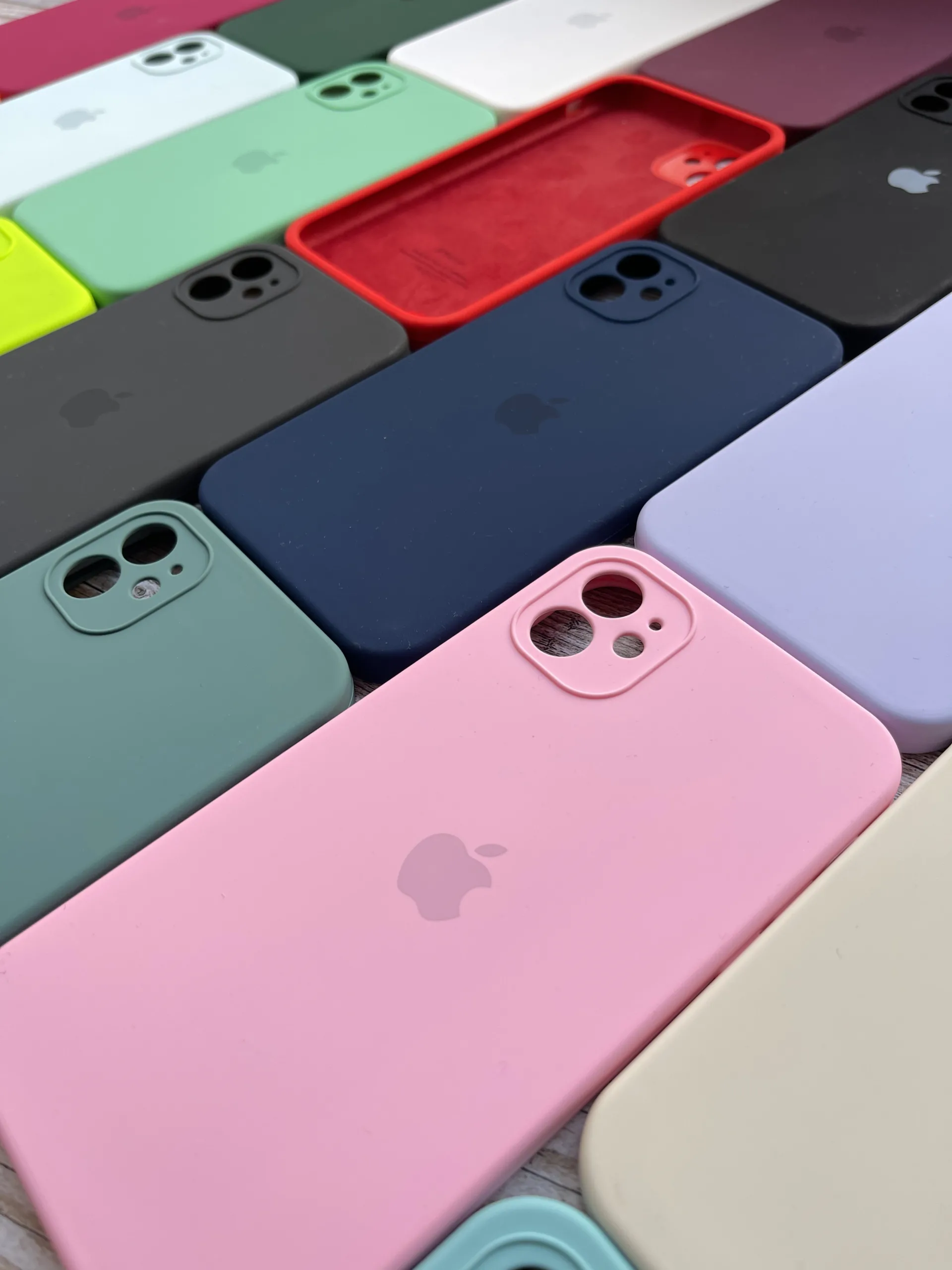 Чохол з квадратними бортиками Silicone case Square side iPhone 7 Plus | 8 Plus - Зображення 2