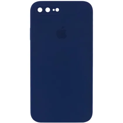 Чохол з квадратними бортиками Silicone case Square side iPhone 7 Plus | 8 Plus