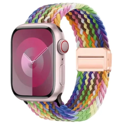 Ремінець нейлоновий Braided Nylon Magnetic Band Gradient для Apple Watch 42 | 44 | 45 | 46 | 49 mm