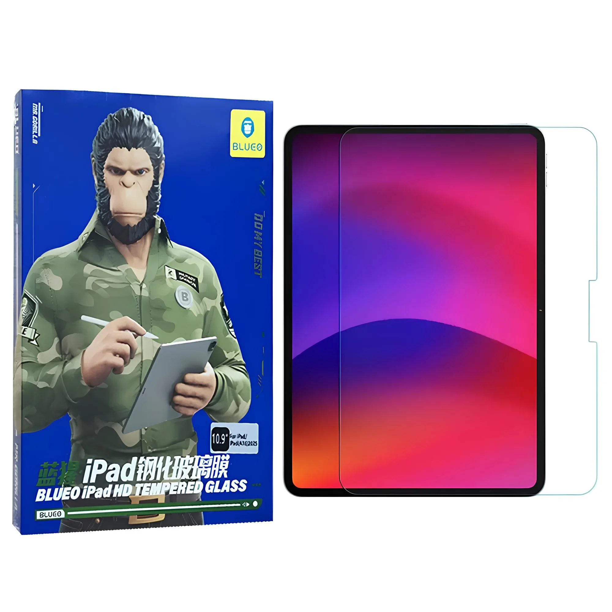 Захисне скло для планшета з монтажною рамкою BLUEO HD Tempered Glass for iPad Air 11″ (2024) | Air 11″ (2025)