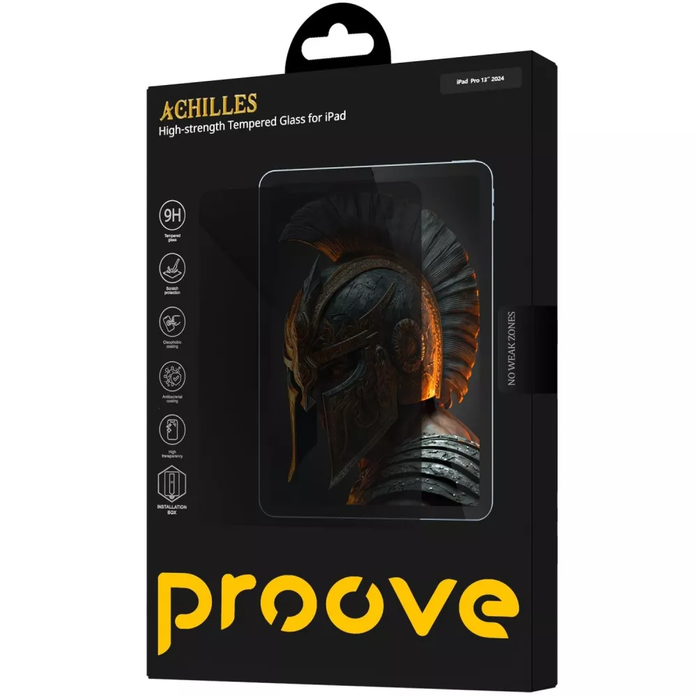 Захисне скло для планшета з монтажною рамкою Proove Achilles Installation Box для iPad Air 13″ (2024) | Air 13″ (2025) - Зображення 2
