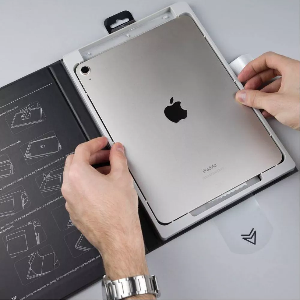 Захисне скло для планшета з монтажною рамкою Proove Achilles Installation Box для iPad Air 13″ (2024) | Air 13″ (2025) - Зображення 5