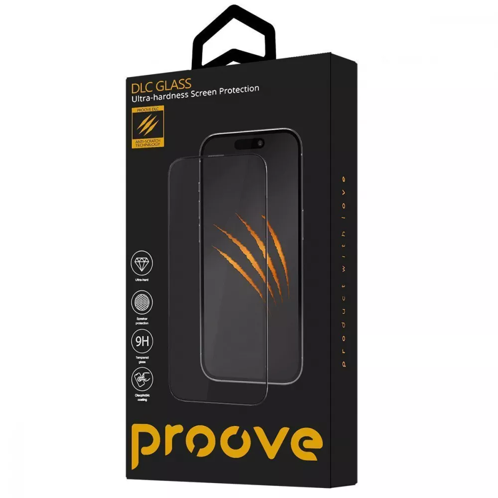 Захисне скло ударостійке з сітчастим динаміком Proove DLC для iPhone 14 Pro Max