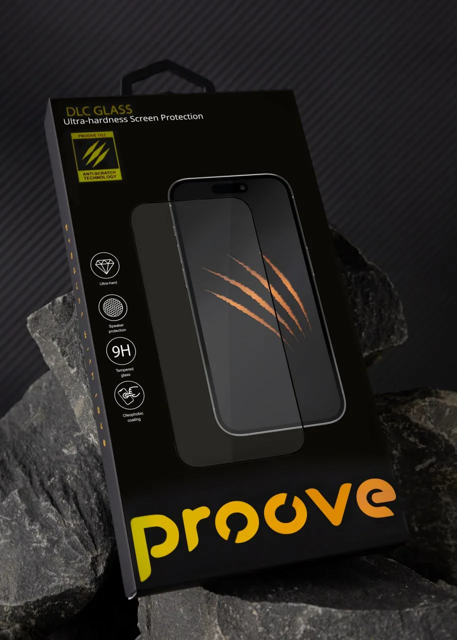 Захисне скло ударостійке з сітчастим динаміком Proove DLC для iPhone 15 Pro - Зображення 2