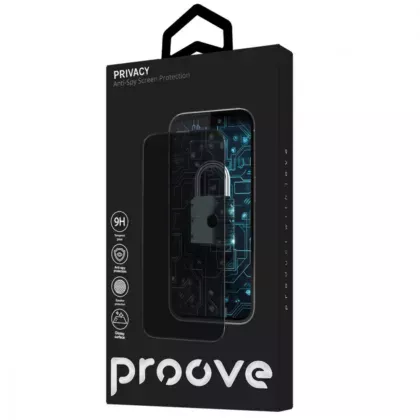 Захисне скло-антишпигун Proove Privacy Glass для iPhone 17 Pro Max