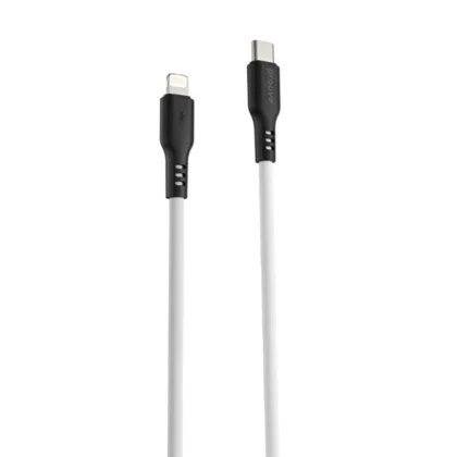 Кабель Proove Rebirth Type-C to Lightning 27W (1m) black/white