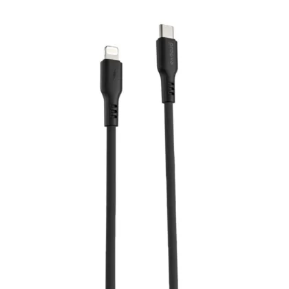 Кабель Proove Rebirth Type-C to Lightning 27W (1m) black