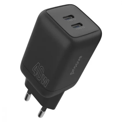 МЗП Proove Silicone Power 40W (Type-C + Type-C) black