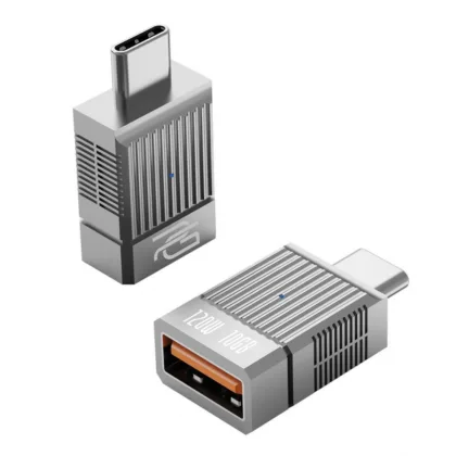 Перехідник Proove Gaming Matrix OTG USB to Type-C silver