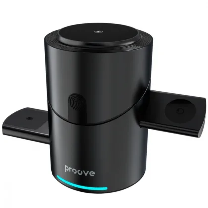 Бездротова зарядна станція Proove Optimus black