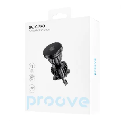 Автомобільний тримач Proove Basic Pro Air Outlet Car Mount black