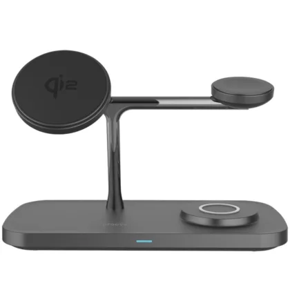 Бездротова зарядна станція Proove Magnetic Field Pro 3 in 1 Qi2 black