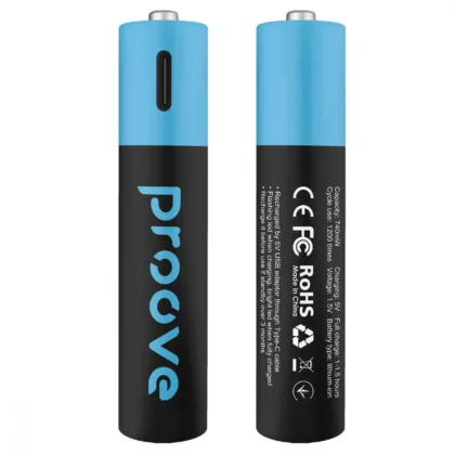 Акумуляторні батарейки Proove Compact Energy AAA 2 pcs black
