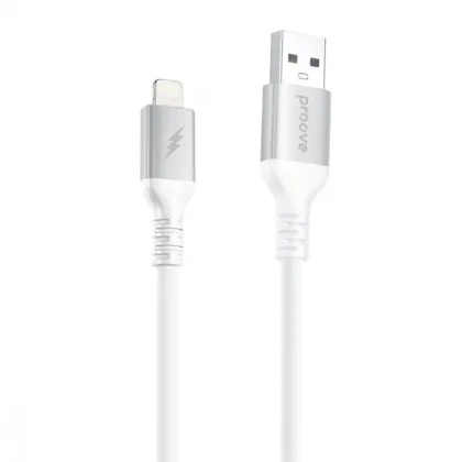Кабель Proove ReGen Silicone USB to Lightning 2.4A (1m) white