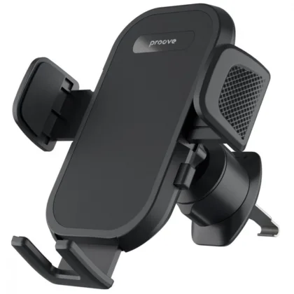 Автомобільний тримач Proove Longway Silicone Air Outlet Car Mount black
