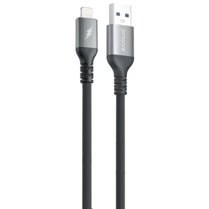 Кабель Proove ReGen Silicone USB to Lightning 2.4A (1m) black