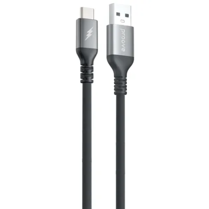 Кабель Proove ReGen Silicone USB to Type-C 3A (1m) black