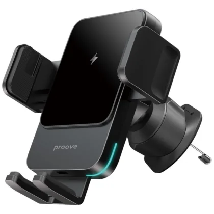 Автомобільний тримач з бездротовою зарядкою Proove Sonic 15W black