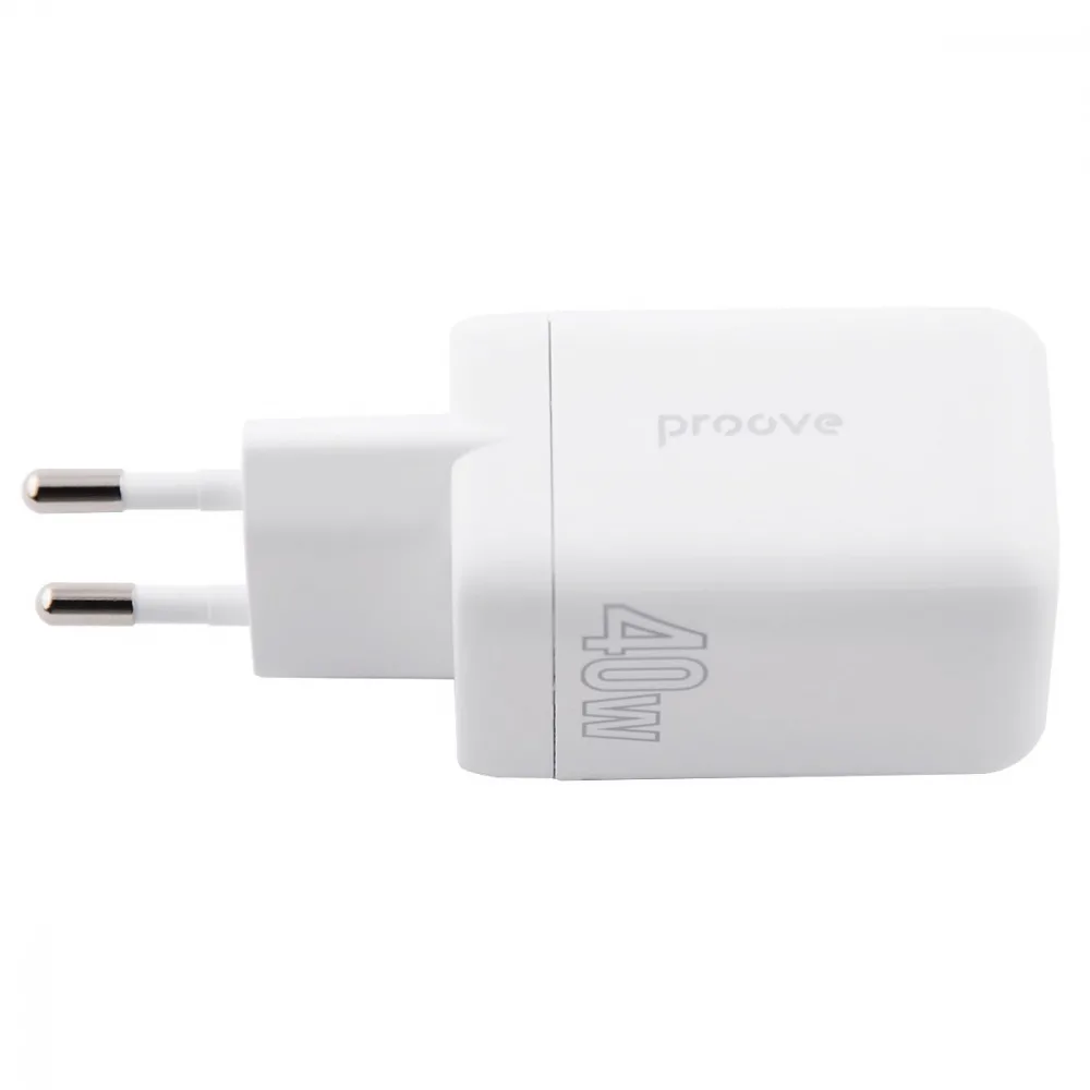 МЗП Proove Silicone Power 40W (Type-C + Type-C) black - Зображення 4
