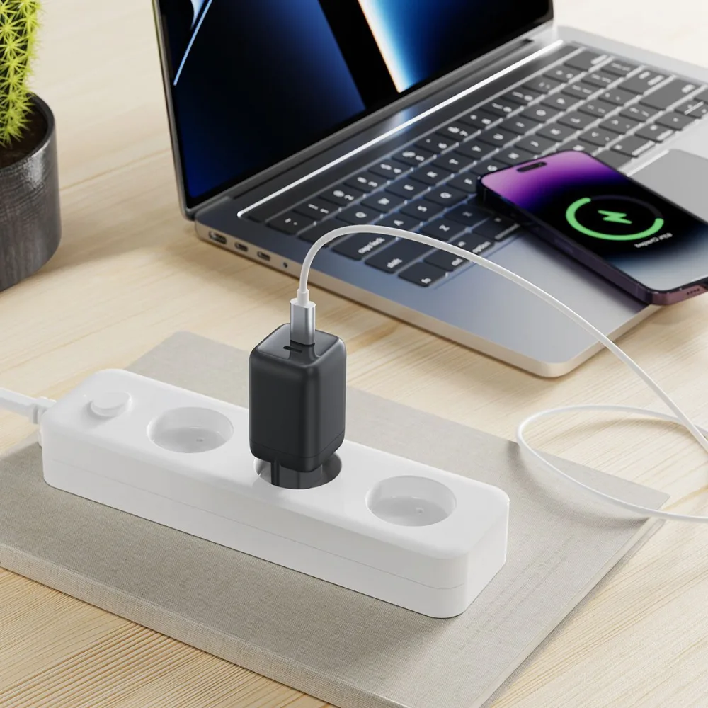 МЗП Proove Silicone Power 40W (Type-C + Type-C) black - Зображення 9
