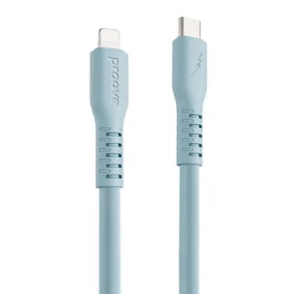 Кабель Proove Eternal Type-C to Lightning 27W (1m) light blue
