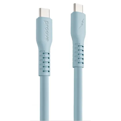 Кабель Proove Eternal Type-C to Type-C 60W (1m) light blue