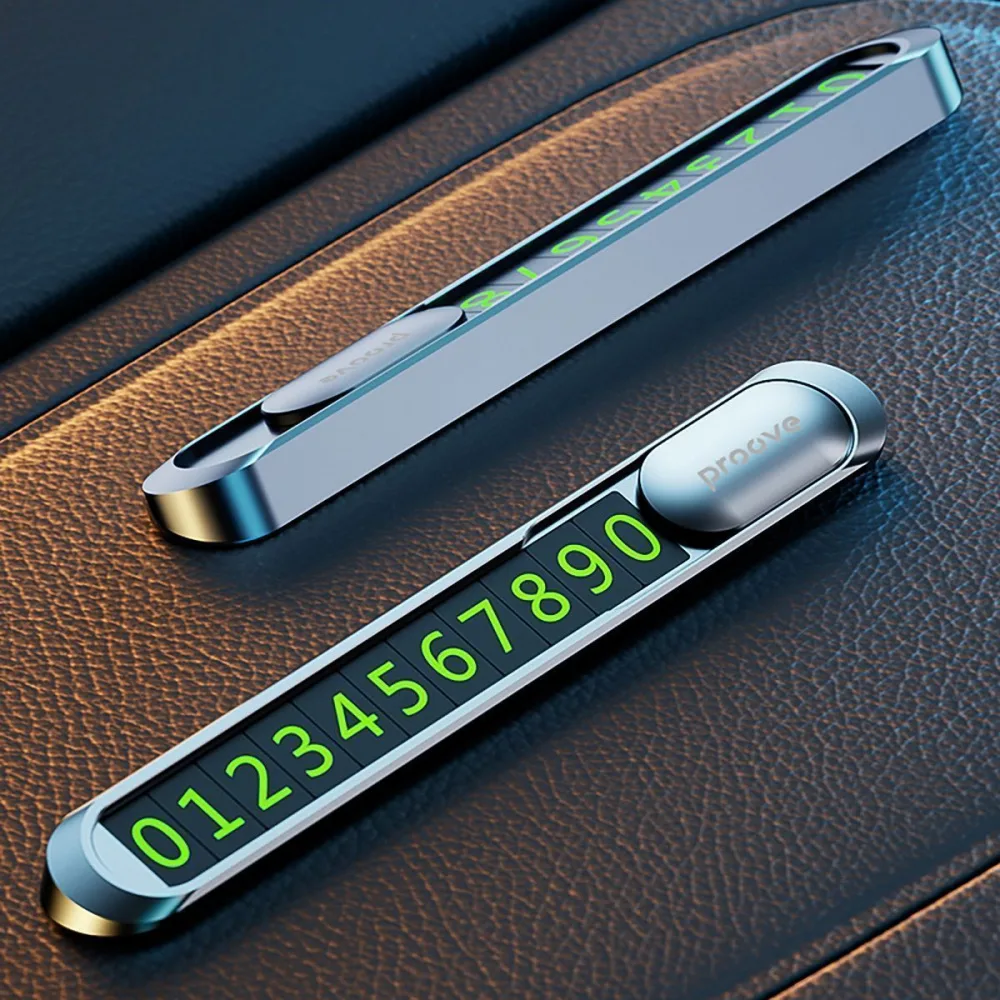 Паркувальна Карта Proove Parking Number Plate Metal Lock dark gray - Зображення 10
