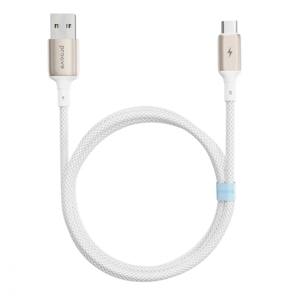 Кабель Proove Dense Metal USB to Type-C 2.4A (1m) black - Зображення 3