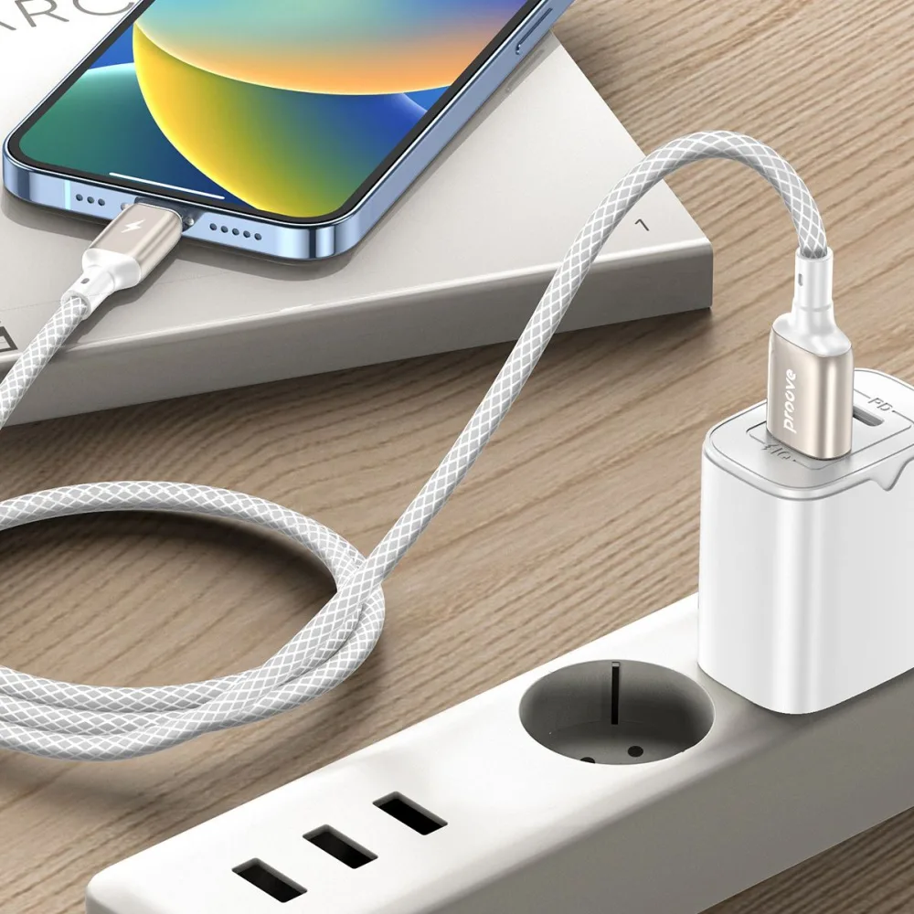 Кабель Proove Dense Metal USB to Type-C 2.4A (1m) black - Зображення 9