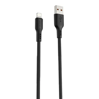 Кабель Proove Rebirth USB to Lightning 2.4A (1m) black
