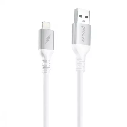 Кабель Proove ReGen Silicone USB to Lightning 2.4A (1m) white