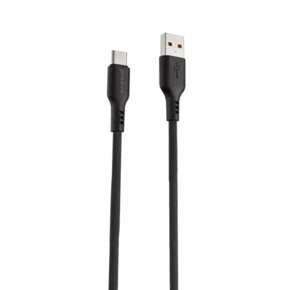 Кабель Proove Rebirth USB to Type-C 2.4A (1m) black