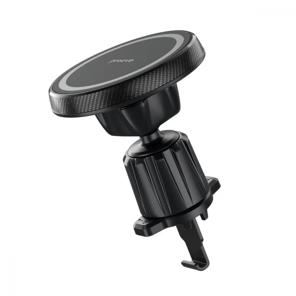 Автомобільний тримач Proove Carbon Magnetic Air Outlet Car Mount Magnetic Ring black - Зображення 4