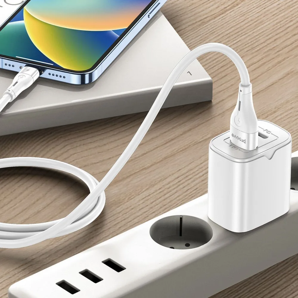 Кабель Proove Soft Silicone USB to Lightning 2.4A (1m) black - Зображення 9