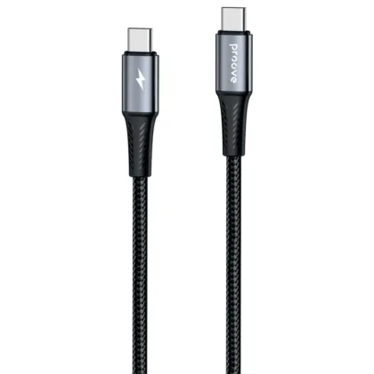 Кабель Proove WireX Pro Type-C to Type-C 100W (1.5m) black
