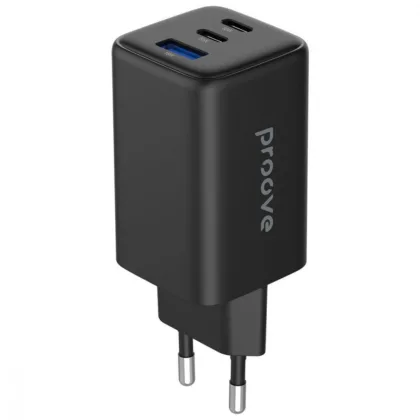 МЗП Proove Pocket GaN 65W (2Type-C + USB) black