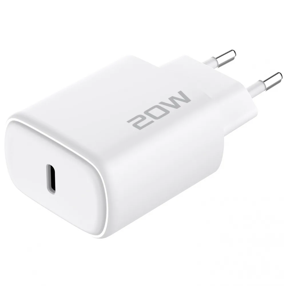 МЗП Proove Silicone Power 2 20W (Type-C) + Cable Type-C to Lightning (1m) white - Зображення 8