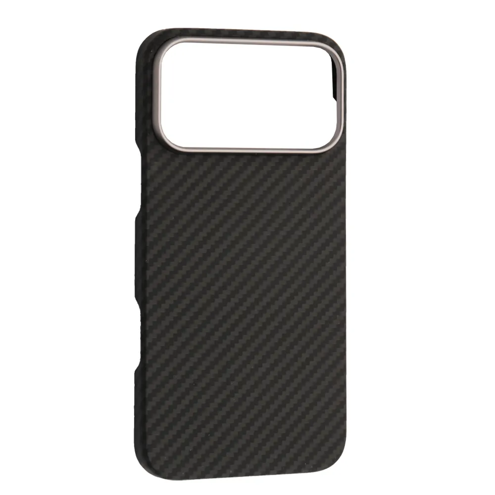 Чохол карбоновий Kevlar Case MagSafe для iPhone 17 Pro